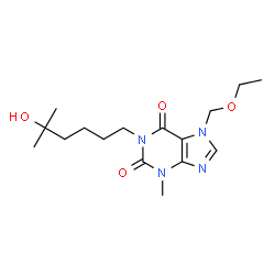 ChemSpider 2D Image | torbafylline | C16H26N4O4