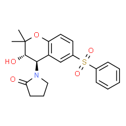 ChemSpider 2D Image | rilmakalim | C21H23NO5S