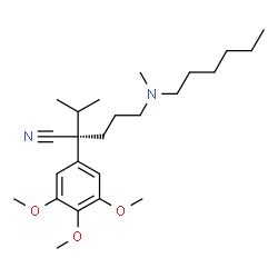 ChemSpider 2D Image | NEXOPAMIL | C24H40N2O3
