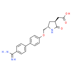ChemSpider 2D Image | fradafiban | C20H21N3O4