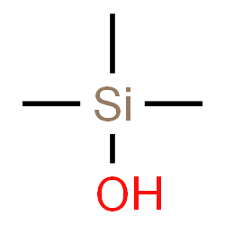 ChemSpider 2D Image | Trimethylsilanol | C3H10OSi