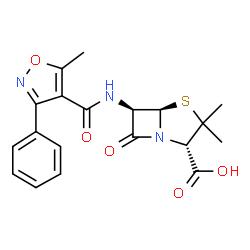 ChemSpider 2D Image | Oxacillin | C19H19N3O5S