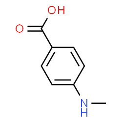 ChemSpider 2D Image | 4-(Methylamino)benzoic acid | C8H9NO2