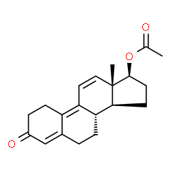 ChemSpider 2D Image | Trenbolone Acetate | C20H24O3