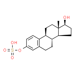 ChemSpider 2D Image | ESTRADIOL 3-SULFATE | C18H24O5S