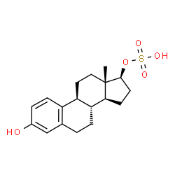 ChemSpider 2D Image | Estradiol 17-sulfate | C18H24O5S
