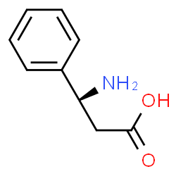 ChemSpider 2D Image | (S)-3-phenyl-β-alanine | C9H11NO2