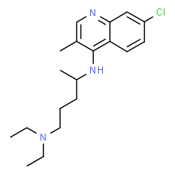 ChemSpider 2D Image | Sontoquine | C19H28ClN3