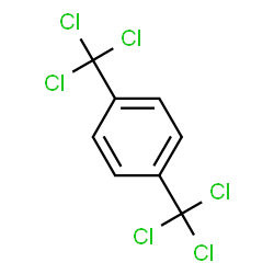 ChemSpider 2D Image | hexachloroparaxylene | C8H4Cl6