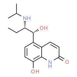 ChemSpider 2D Image | Procaterol | C16H22N2O3