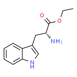 ChemSpider 2D Image | Ethyl D-tryptophanate | C13H16N2O2