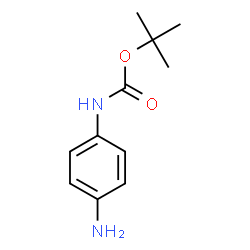 ChemSpider 2D Image | N-Boc-p-phenylenediamine | C11H16N2O2