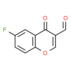 ChemSpider 2D Image | 6-Fluoro-3-formylchromone | C10H5FO3
