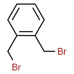 ChemSpider 2D Image | α,α′-dibromo-o-xylene | C8H8Br2