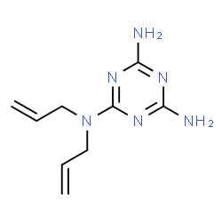 ChemSpider 2D Image | Diallylmelamine | C9H14N6