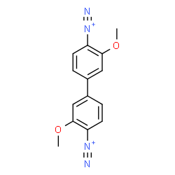 ChemSpider 2D Image | C.I. Azoic Diazo Component 48 | C14H12N4O2