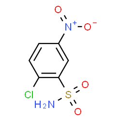 ChemSpider 2D Image | 2-Chloro-5-nitrobenzenesulfonamide | C6H5ClN2O4S