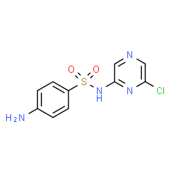 ChemSpider 2D Image | Sulfaclozine | C10H9ClN4O2S