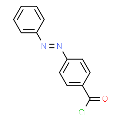 ChemSpider 2D Image | 4-Phenylazobenzoyl Chloride | C13H9ClN2O