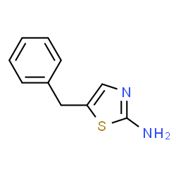 ChemSpider 2D Image | 5-Benzyl-thiazol-2-ylamine | C10H10N2S