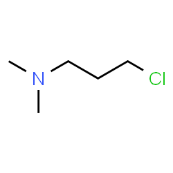 ChemSpider 2D Image | 3-(Dimethylamino)Propyl Chloride | C5H12ClN