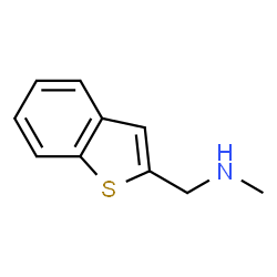 ChemSpider 2D Image | 1-benzothien-2-yl-N-methylmethanamine | C10H11NS
