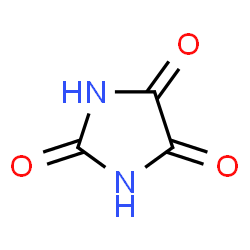 ChemSpider 2D Image | Oxalylurea | C3H2N2O3