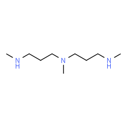 ChemSpider 2D Image | methylbis(3-methylaminopropyl)amine | C9H23N3