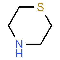 ChemSpider 2D Image | Thiomorpholine | C4H9NS