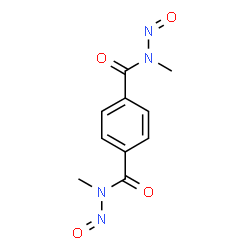 ChemSpider 2D Image | N,N'-Dimethyl-N,N'-dinitrosoterephthalamide | C10H10N4O4