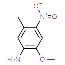 ChemSpider 2D Image | 5-methyl-4-nitro-o-anisidine | C8H10N2O3