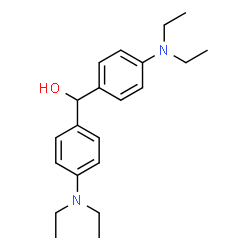 ChemSpider 2D Image | 4,4'-bis-(Diethylamino)benzhydrol | C21H30N2O