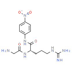 ChemSpider 2D Image | Glycyl-N-(4-nitrophenyl)-L-argininamide | C14H21N7O4