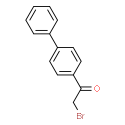 ChemSpider 2D Image | p-Bromoacetylbiphenyl | C14H11BrO