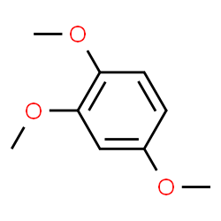 ChemSpider 2D Image | 1,2,4-Trimethoxybenzene | C9H12O3