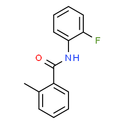 ChemSpider 2D Image | N-(2-Fluorophenyl)-2-methylbenzamide | C14H12FNO