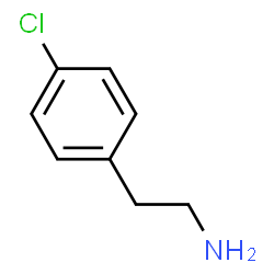 ChemSpider 2D Image | 4-Chlorophenethylamine | C8H10ClN