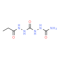 ChemSpider 2D Image | 2-[(2-Propionylhydrazino)carbonyl]hydrazinecarboxamide | C5H11N5O3