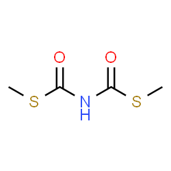 ChemSpider 2D Image | S,S-Dimethyl dithioimidodicarbonate | C4H7NO2S2