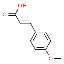 ChemSpider 2D Image | (E)-4-Methoxycinnamic acid | C10H10O3