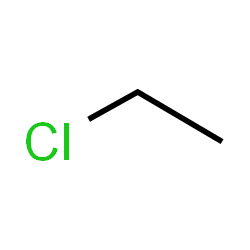 ChemSpider 2D Image | monochloroethane | C2H5Cl