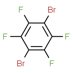 ChemSpider 2D Image | p-dibromotetrafluorobenzene | C6Br2F4