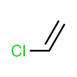 ChemSpider 2D Image | vinyl chloride | C2H3Cl