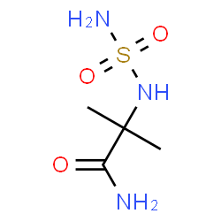 ChemSpider 2D Image | 2-Methyl-N~2~-sulfamoylalaninamide | C4H11N3O3S