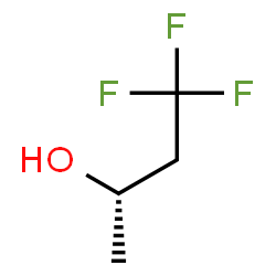 ChemSpider 2D Image | (2S)-4,4,4-Trifluoro-2-butanol | C4H7F3O