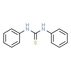 ChemSpider 2D Image | N,N'-Diphenylthiourea | C13H12N2S