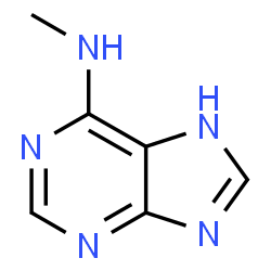 ChemSpider 2D Image | 6-Methyladenine | C6H7N5