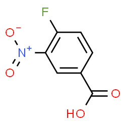 ChemSpider 2D Image | 4-Fluoro-3-nitrobenzoic acid | C7H4FNO4