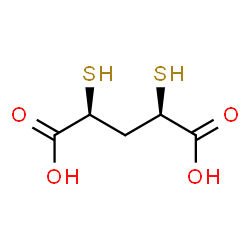 ChemSpider 2D Image | 3-Deoxy-2,4-dithio-D-erythro-pentaric acid | C5H8O4S2