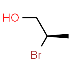 ChemSpider 2D Image | (2R)-2-Bromo-1-propanol | C3H7BrO